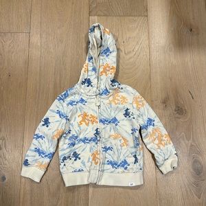 Baby Gap x Disney Mickey Mouse Print Hooded Sweatshirt in Sz2T
